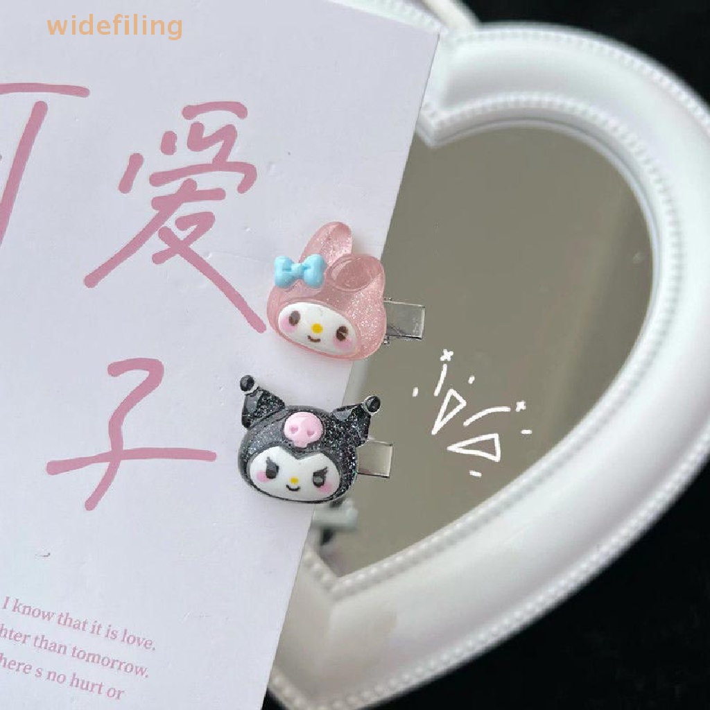 SANRIO Set 1 / 5 Kẹp Tóc Mini Hình Chú Chó Yugui Hoạt Hình Dễ Thương Ngọt Ngào Cho Nữ