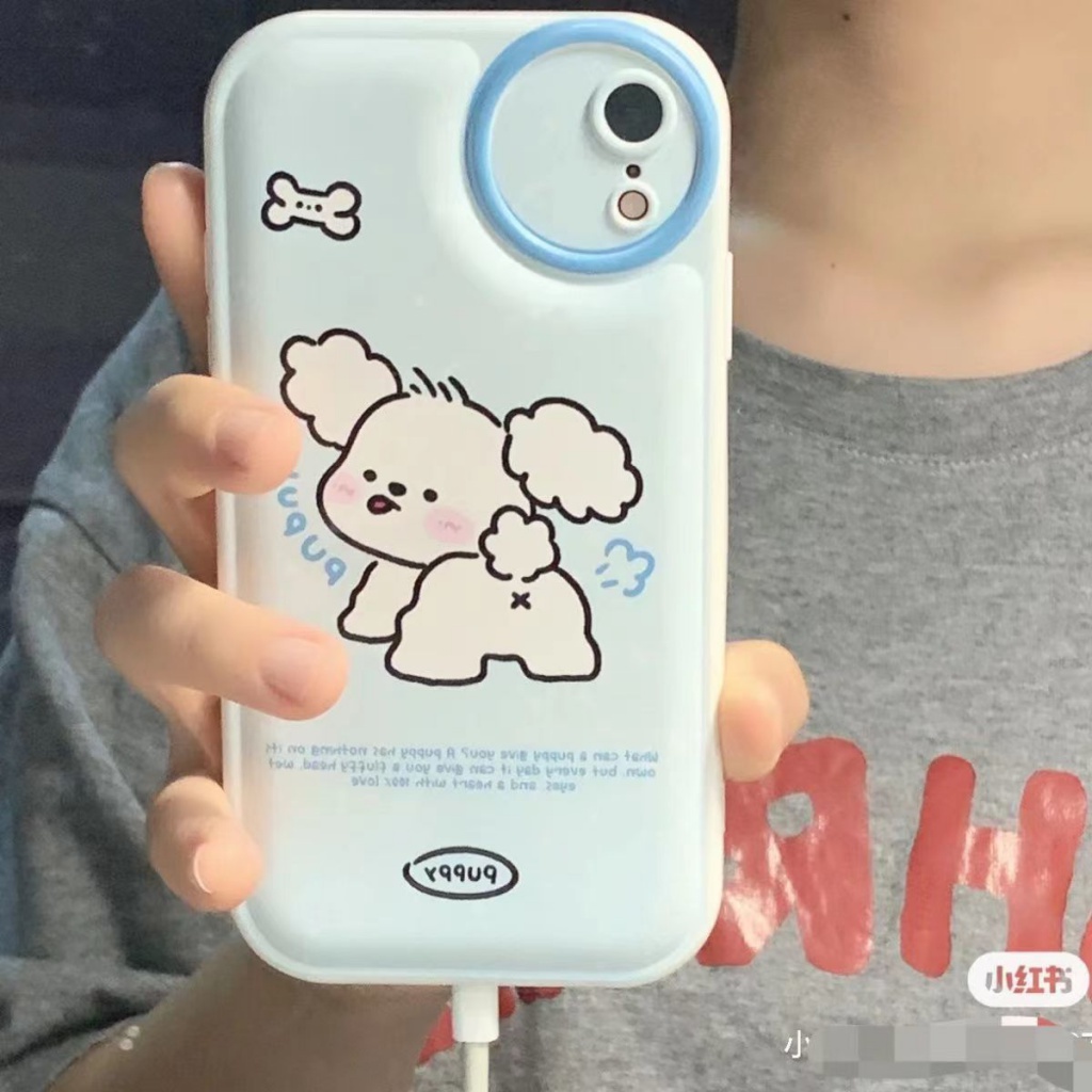 ✅Ốp Điện Thoại Dẻo Họa Tiết Hoạt Hình Chú Chó Dễ Thương Cho iPhone14 / 13promax 11 New Apple 12 Iphonexr xsins B1D6
