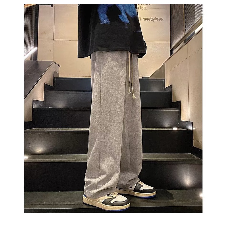 Quần ống rộng In Chữ Thời Trang Mùa Hè Dành Cho Nam