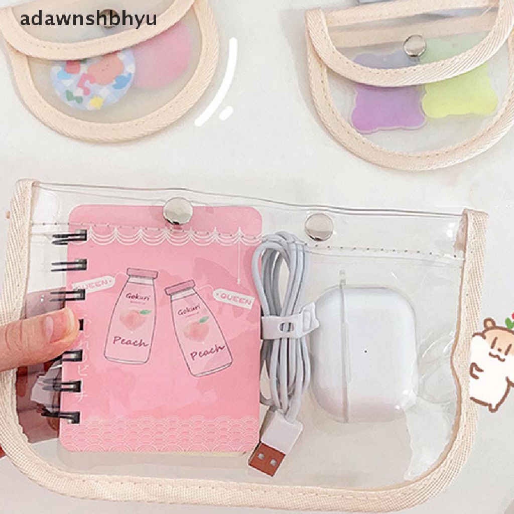 Túi Đựng Tiền Xu / Thẻ / Chìa Khóa Bằng Pvc Trong Suốt / Nhám Tiện Dụng Cho Nữ