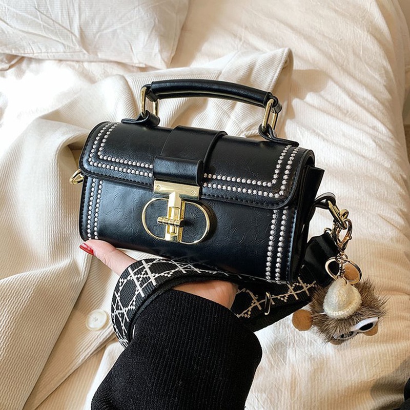 Túi Xách Dây Đeo Bản Rộng Thiết Kế Đơn Giản Cho Nữ