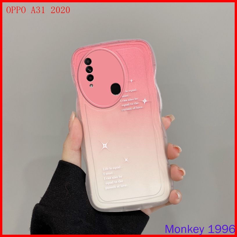 ốp điện thoại oppo A31 2020 Ốp Điện Thoại tpu Màu gradient Cho OPPO A31 BB