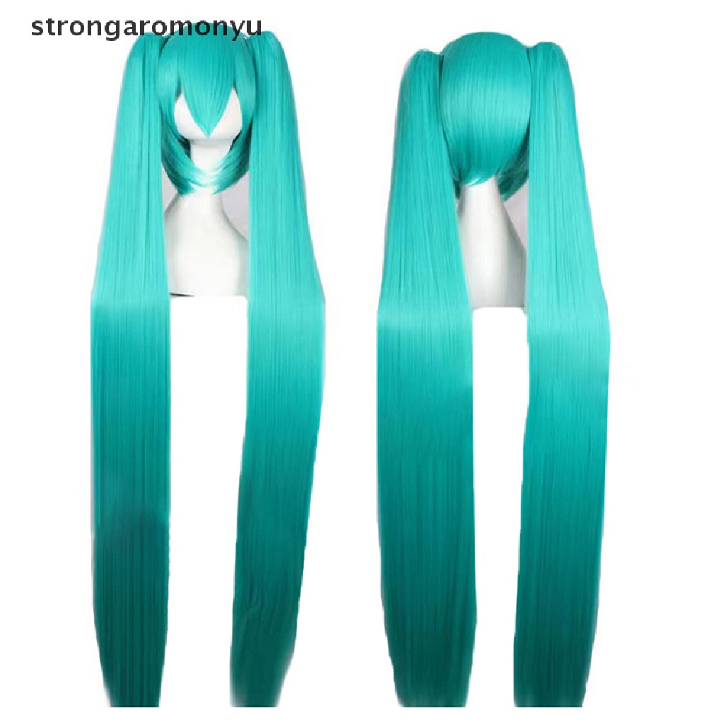 Tóc Giả Hóa Trang Nhân Vật Miku 110cm Kèm 2 Kẹp