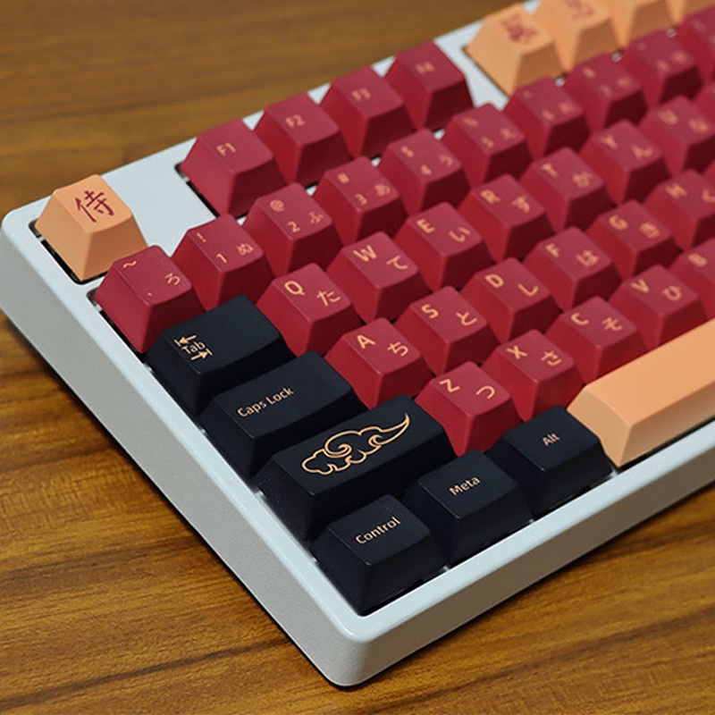 Nắp Đậy Bàn Phím Cơ Samurai 139 Phím PBT Dành Cho 61 64 68 87 104