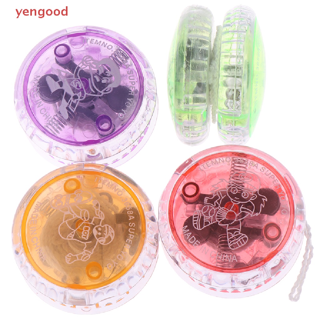 1 Đồ Chơi Yoyo Bằng Nhựa Có Đèn LED Phát Sáng Tốc Độ Cao Dành Cho Trẻ Em