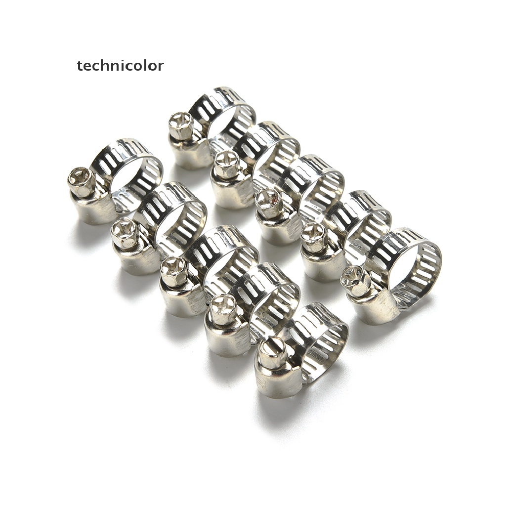 Set 10 Kẹp Ống Nhiên Liệu Kỹ Thuật Số 8-12mm TYG Cho Xe Hơi Xe Máy
