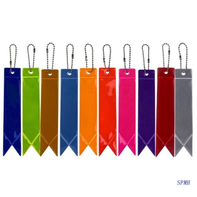 Móc Khóa Phản Quang Nhiều Màu Sắc Độ Phóng Đại Cao An Toàn Tiện Dụng