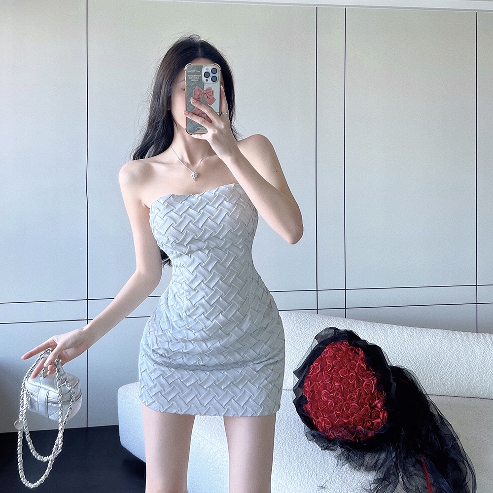 Hàng Mới Về Mới Đầm Ôm Hai Dây Phong Cách Hip Hop Thời Trang Cho Nữ