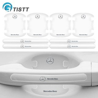 GTISTT Trong Suốt Bộ Bảo Vệ Tay Nắm Bát Cửa ô Tô Bộ Bảo Gương Hậu Xe HơI MiếNg DáN ChốNg XưỚC Phụ Kiện Oto Cho Mercedes Benz W124 W204 C300 GLC300 W212 S500 Benz AMG W205 W203 E300 CLA AMG G63 W202 W207 GLB E200