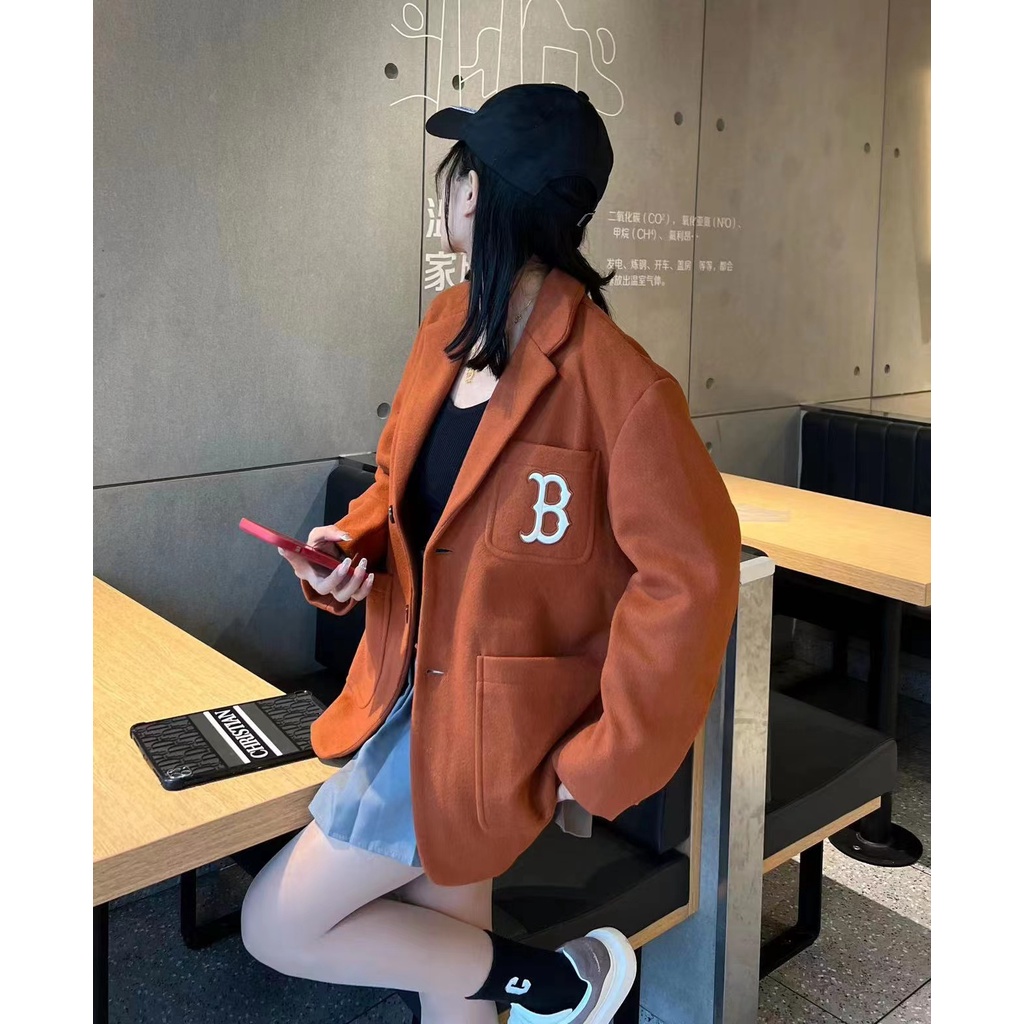 Áo Khoác Vest Hiệu MLB Chính Hãng 100% Thời Trang Cho Nam Và Nữ JKB0121