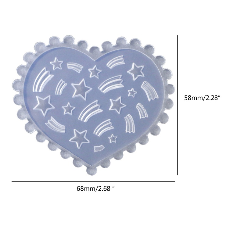 Khuôn Silicone Tạo Hình Móng Tay 3D DIY