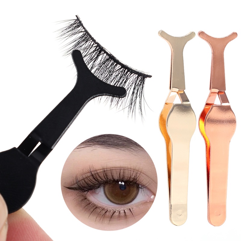 1 Nhíp Gắn Mi Giả Bằng Thép Không Gỉ