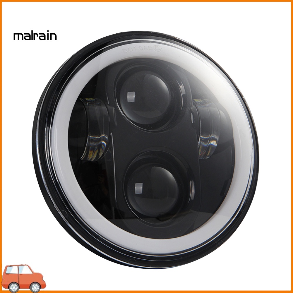 Đèn Pha Tròn 5.75 inches Ánh Sáng Trắng Chống Thấm Nước Cho Xe Mô Tô