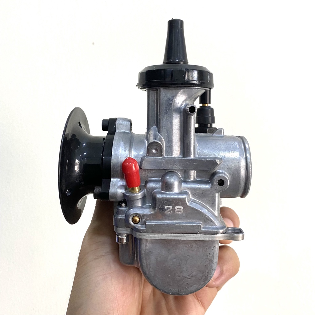 CARBURETOR - Bộ Chế Hòa Khí : nắp chao KSR họng 28mm 30mm 32mm 34mm & Đầu vào dành cho LC135 Exciter 135