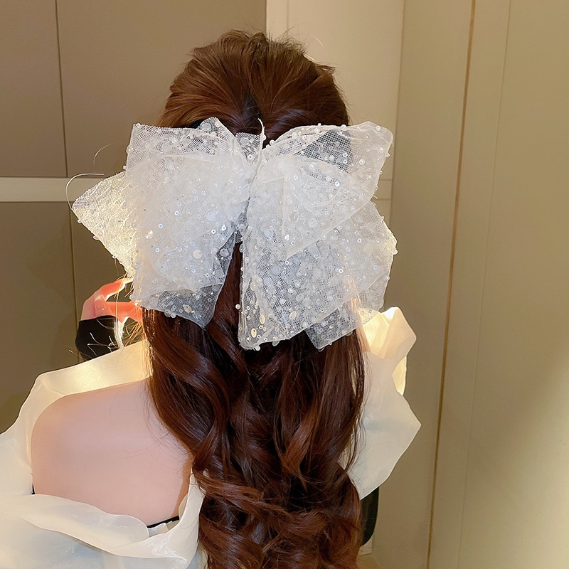 Kẹp Tóc Hình Nơ Phong Cách Hàn Quốc Thời Trang