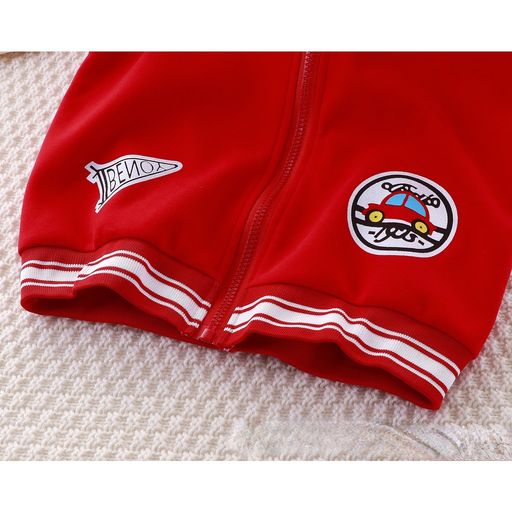 Áo Khoác Bóng Chày Phong Cách Mới Mùa Xuân Thu Dễ Phối Đồ Kích Thước 80-150CM Cho Bé Trai Và Bé Gái