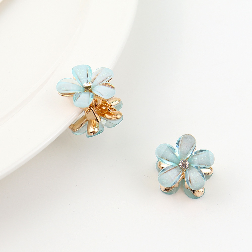 Kẹp Tóc Đính Hạt Ngọc Trai Hình Bông Hoa Nhỏ Nhắn Dễ Thương Dành Cho Nữ