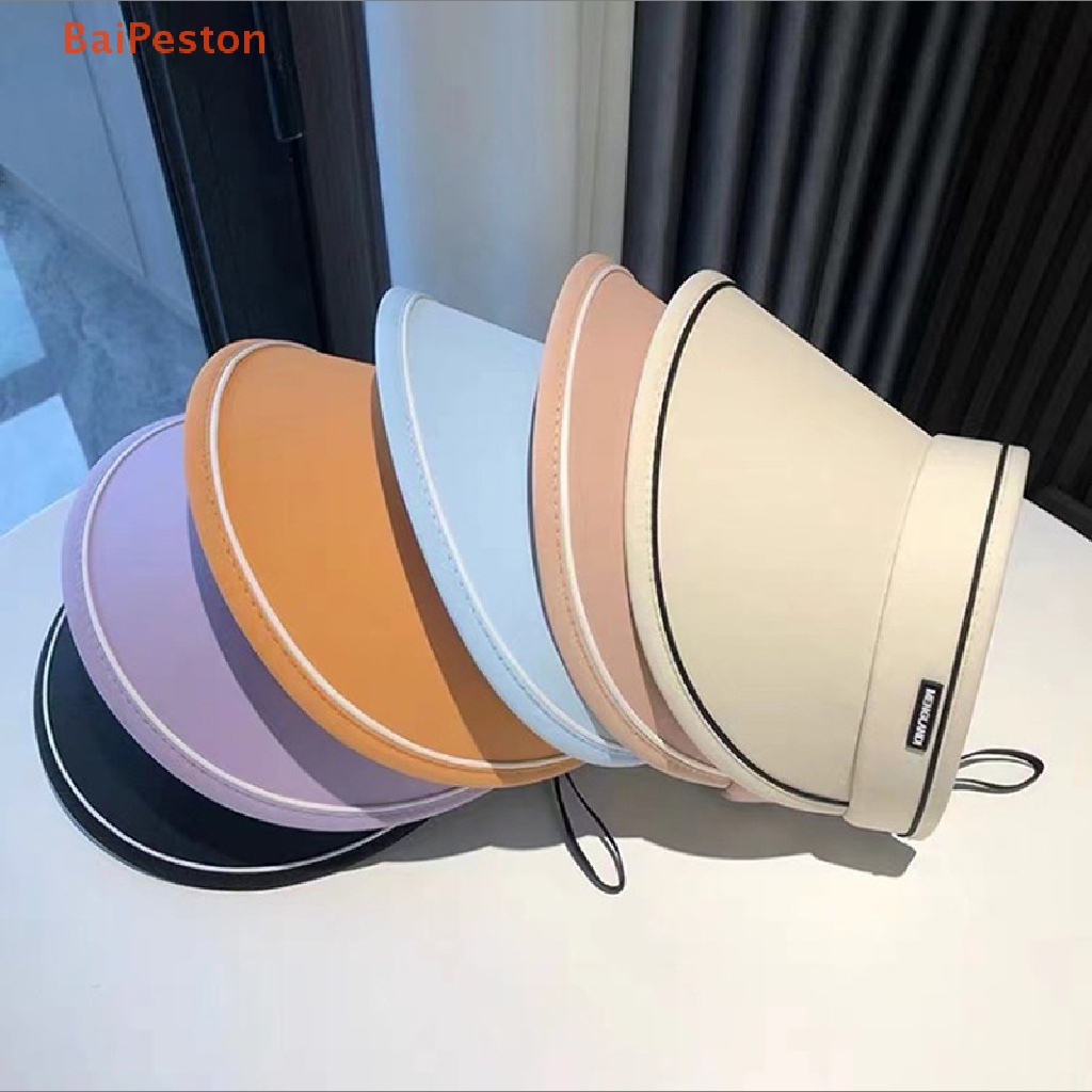 Mũ Rộng Vành Nhiều Màu Sắc Chống Tia UV Thời Trang Đi Biển Mùa Hè Cho Nữ