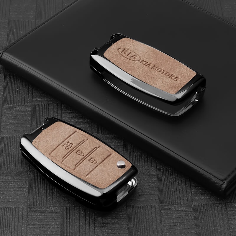 Vỏ Bọc Chìa Khóa Điều Khiển Từ Xa Bằng Hợp Kim Kẽm Cho Kia K3 K4 K5 KX3 KX5 KX7 Rio Rio5 Sportage R Forte 2018 Ceed Cerato Optima Picanto ForteSorento QL