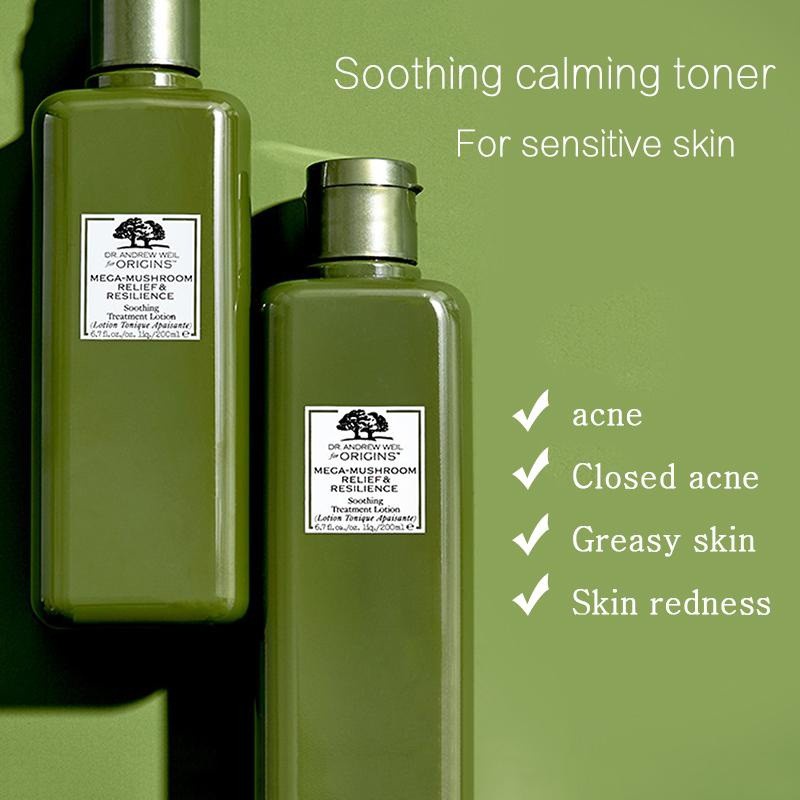 Toner Nấm Origins Mega-Mushroom Relief Soothing Treatment Lotion Cho Da Nhạy Cảm 30ml 200ml
