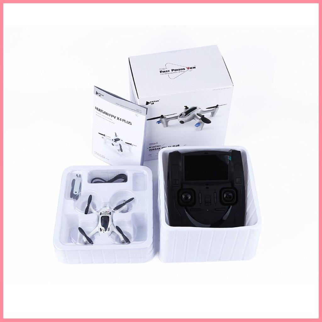 White 720P Camera 2.4G 4CH RC Quadcopter RTF for Hubsan FPV X4 Plus H107D+