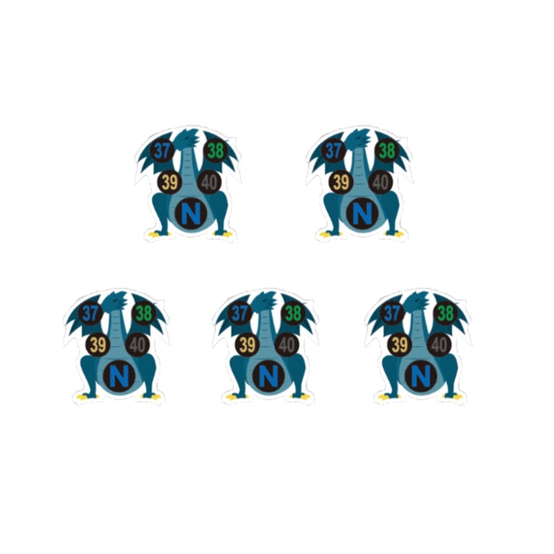 Set 5 Miếng Dán Đường Ray Chính Xác Chăm Sóc Em Bé