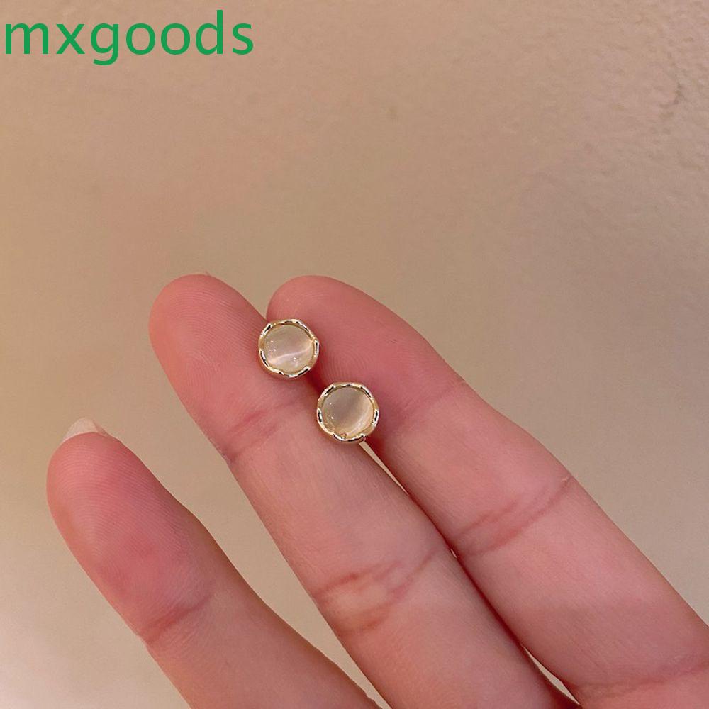 Set 3 Đôi Bông Tai Mini Hình Trái Tim Đính Ngọc Trai Thời Trang Cho Nữ