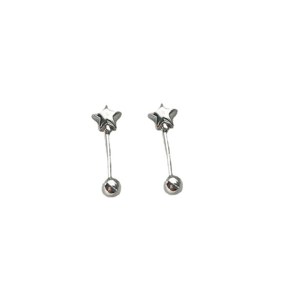 Khuyên Tai Kiểu Dáng Hình Học Ngôi Sao Thời Trang Hàn Quốc Đơn Giản WMES15H