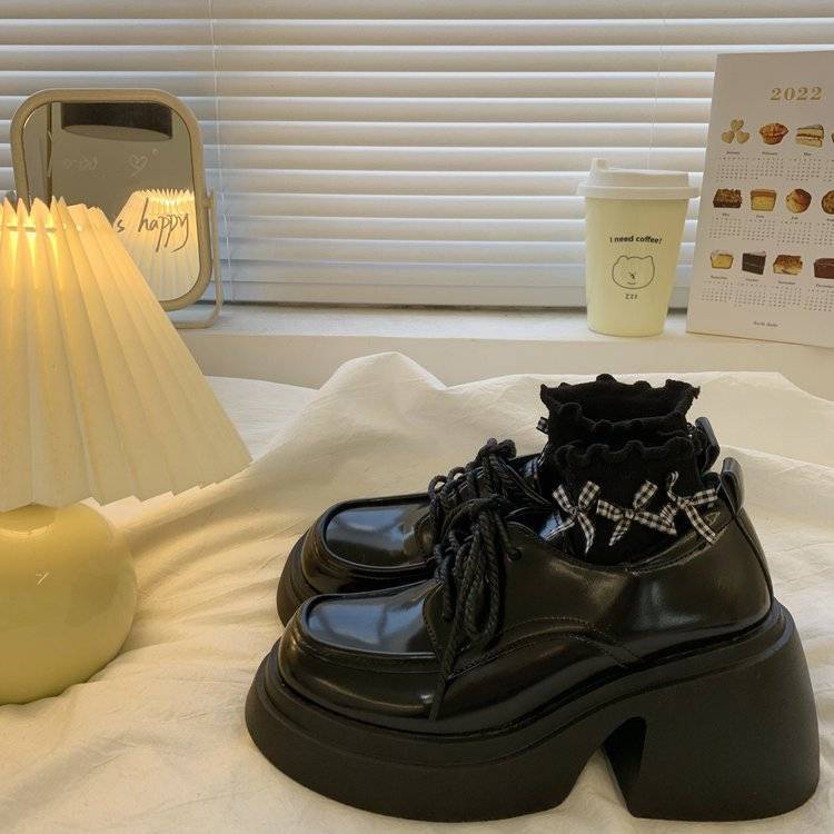 UOUO giày cao gót đế vuông Giày Sandal Cao Gót Mũi Vuông dép Dày Không Thấm Nước Cho Búp Bê Barbie MLZ041203