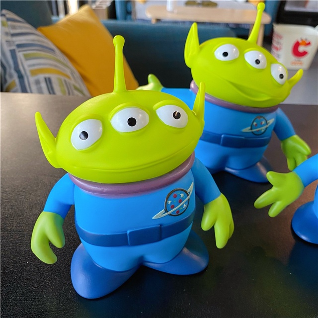 Set 3 Mô Hình Đồ Chơi Nhân Vật Người Ngoài Hành Tinh 3 Mắt