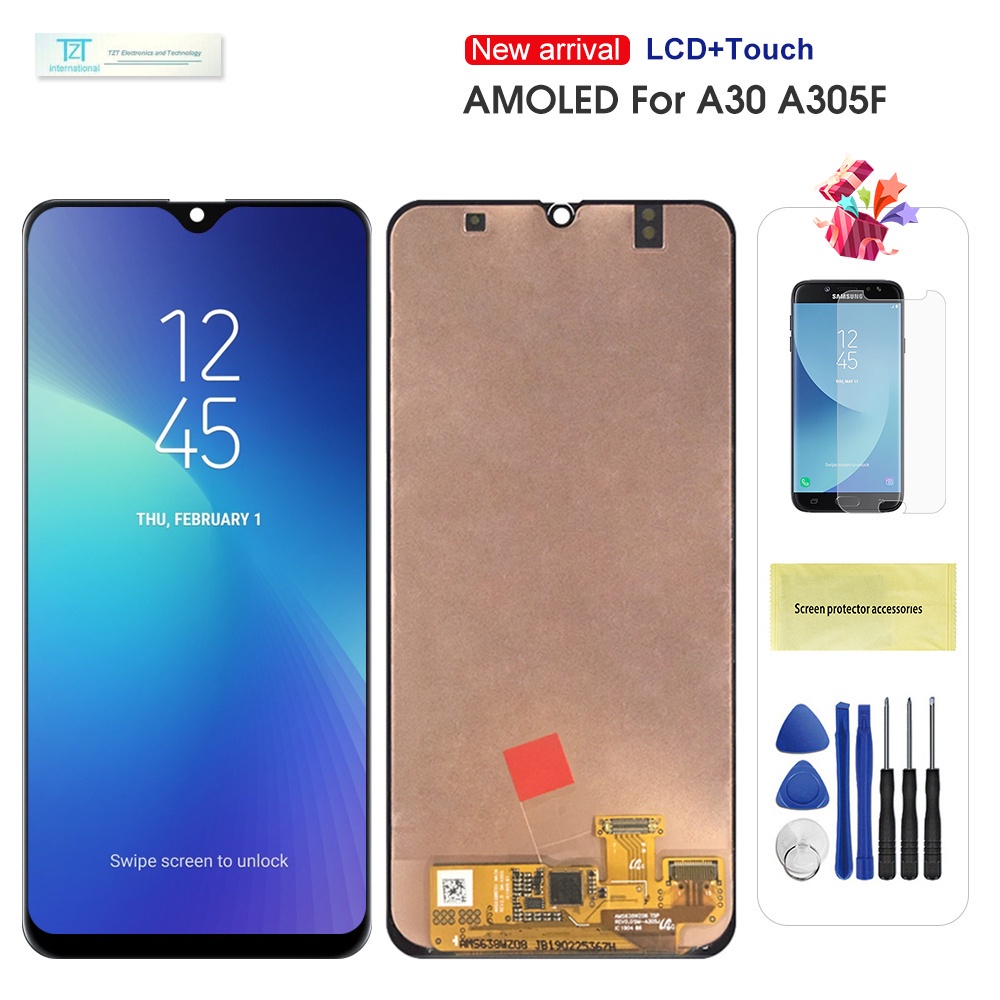 OLED Màn Hình điện thoại Cho SAMSUNG A30 A305 A305F A305A LCD thay thế màn hình