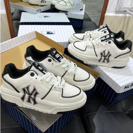 Giày MLB Chunky Liner Màu Đen Nam Nữ, Giày Sneakers MLB Hàng Đẹp Fullbox
