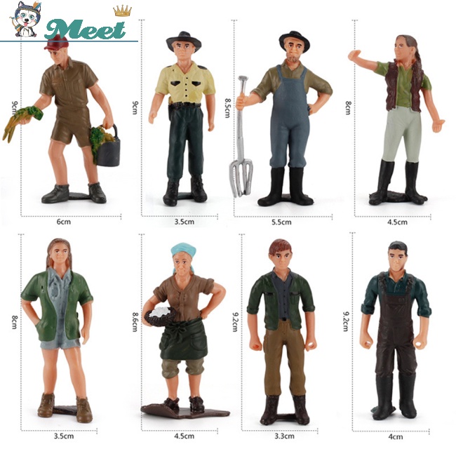 Mô Hình Nhân Vật Đồ Chơi Để Bàn Trang Trí Nhiều Mẫu Mã Đa Dạng