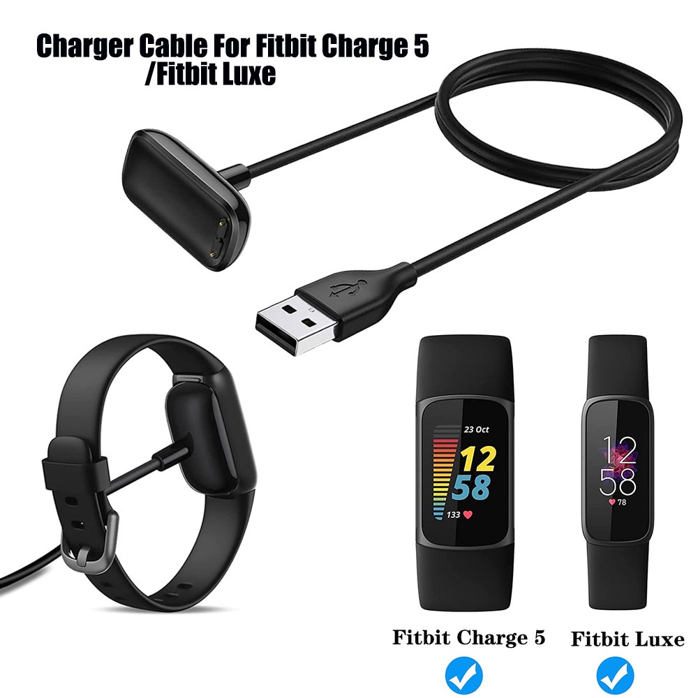 USB charger for Fitbit Luxury Fitbit Charging 5 Charging Cable Magnetic Adapter USB Charger
