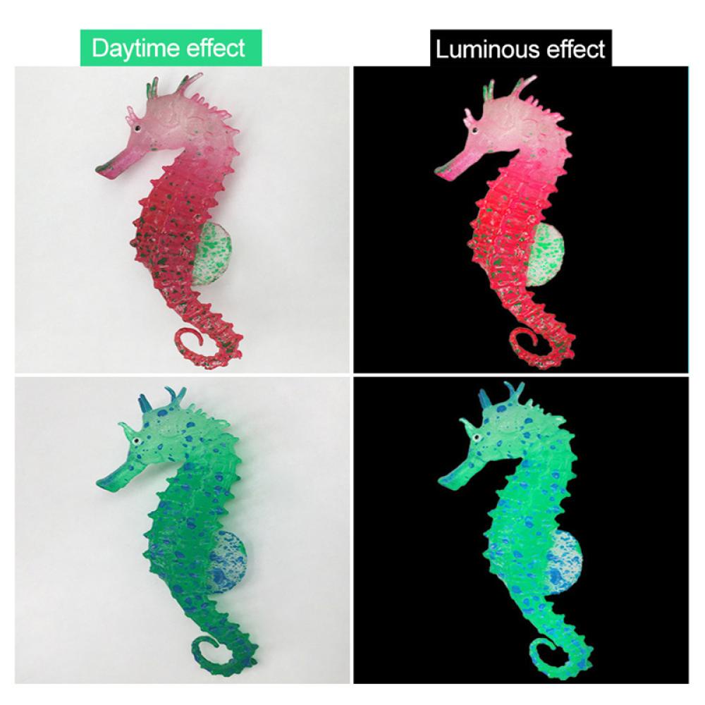 Sứa Biển Giả Bằng Silicone Phát Sáng Dùng Trang Trí Bể Cá E6P7
