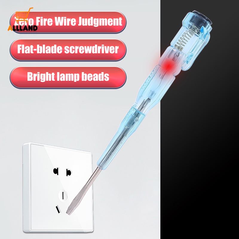 1 Bút Thử Điện Có Đèn Báo / Đa Năng Dùng Sửa Chữa Xe Hơi