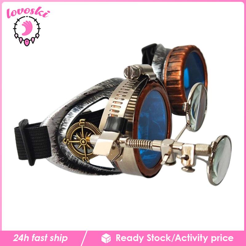 Kính Mát Thời Trang Steampunk Gọng Nhiều Màu Sắc