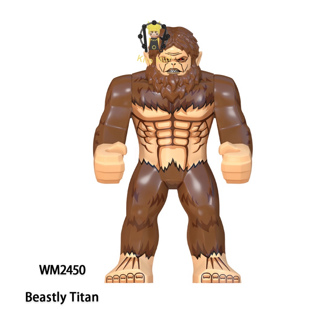 Minifigures Attack On Titan Đồ Chơi Lắp Ráp Nhân Truyện Tranh Anime Vật Hoạt Hình WM6148