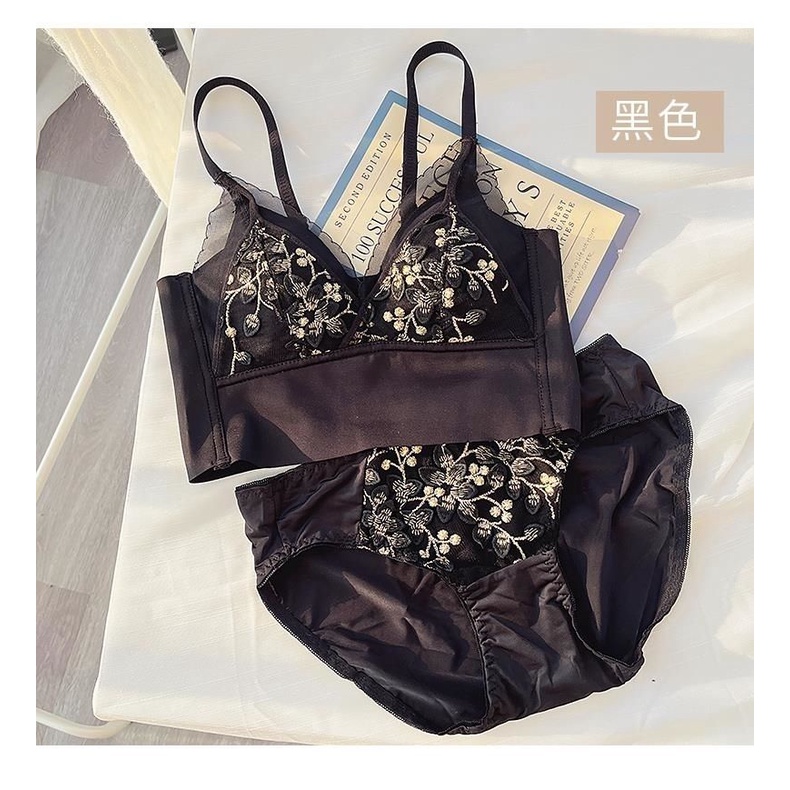 Mới Set Đồ Lót Ren Không Đường May Gợi Cảm Cho Nữ