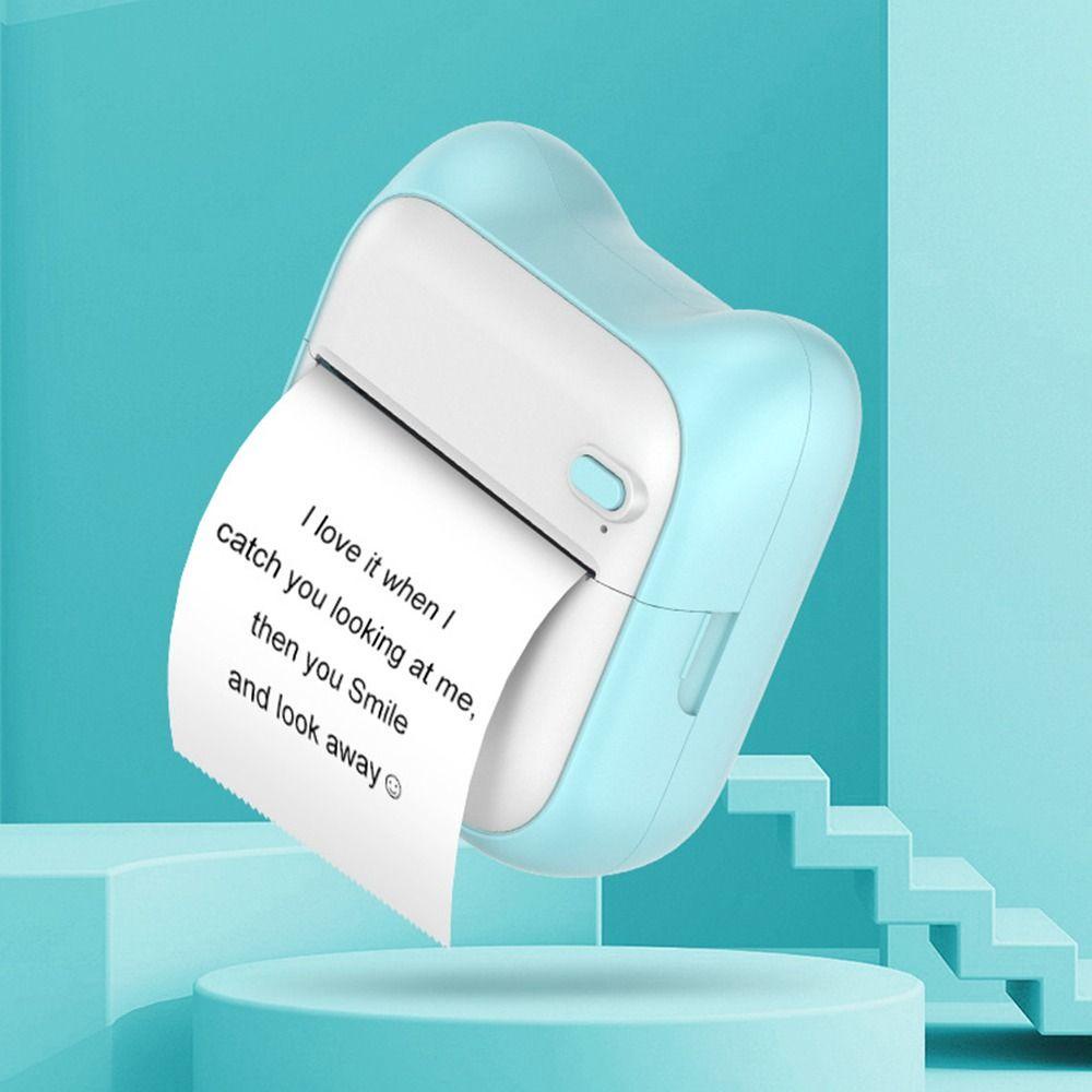 YANN1 Máy In Nhãn Mini Cầm Tay 200DPI Kèm Băng Keo