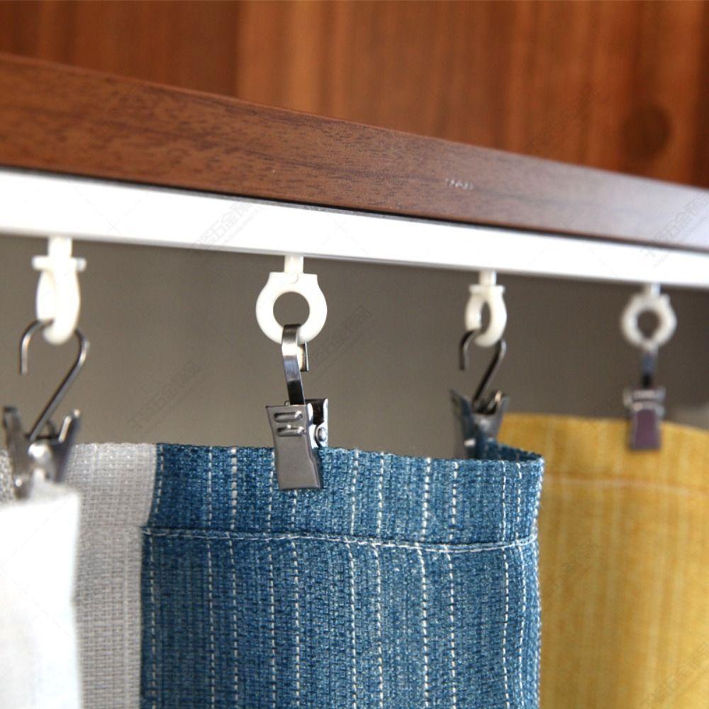 Set 10 Kẹp Cá Sấu Chống Trượt Bằng Thép Không Gỉ Dùng Treo Đồ Thủ Công DIY