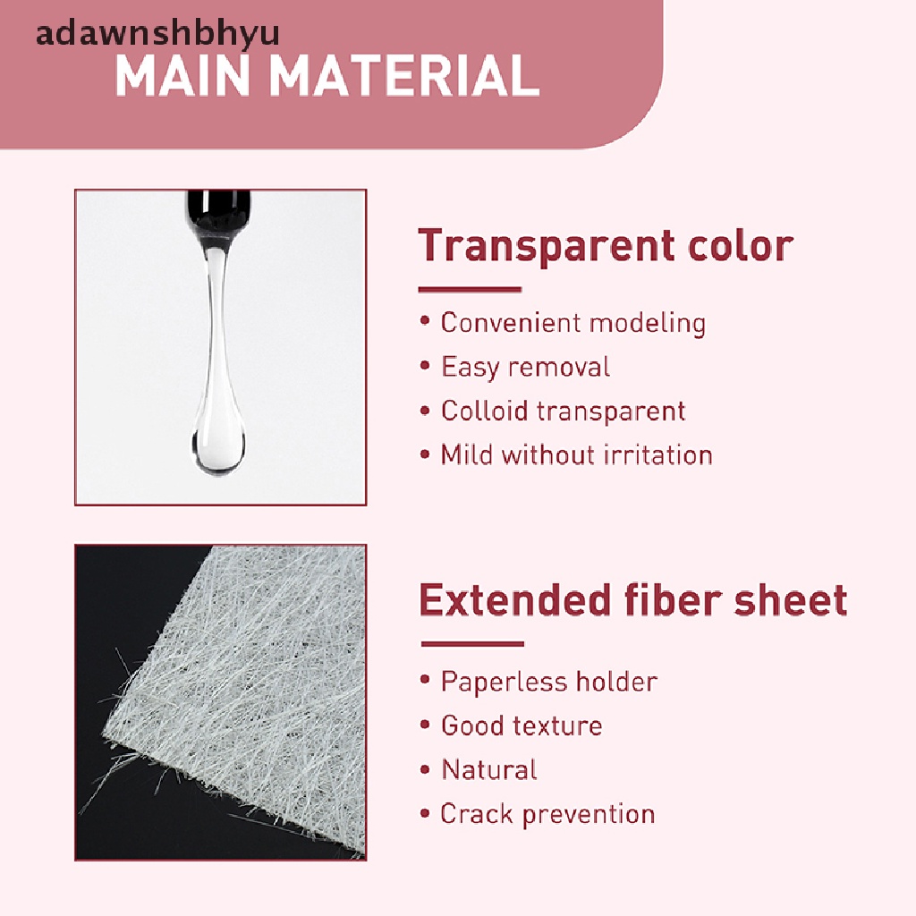 Gel Nối Dài Móng UV Nhanh Chóng Dung Tích 8ml adawnshbhyu