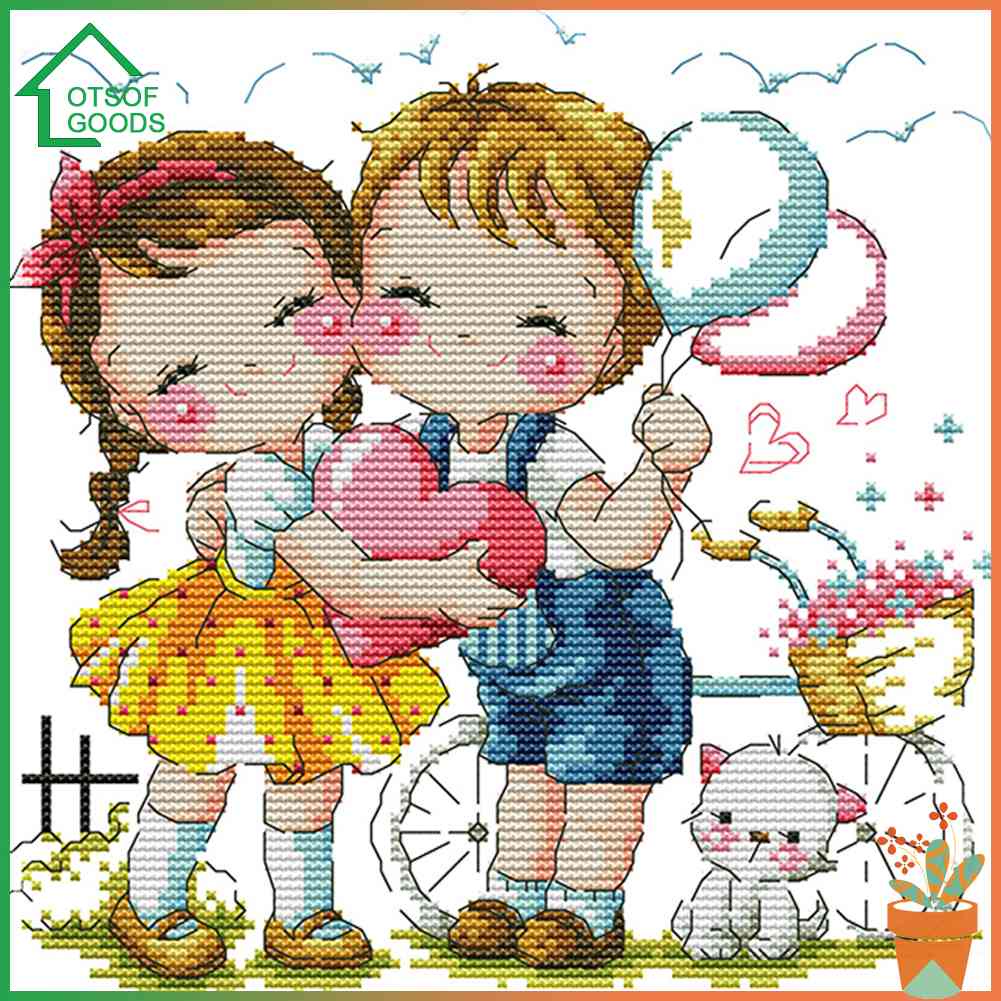 ✿ Kem Nhuộm Tóc lotsofgoods ✿ Tranh Thêu Chữ Thập 14CT Hình Tình Yêu Của Chúng Tôi?