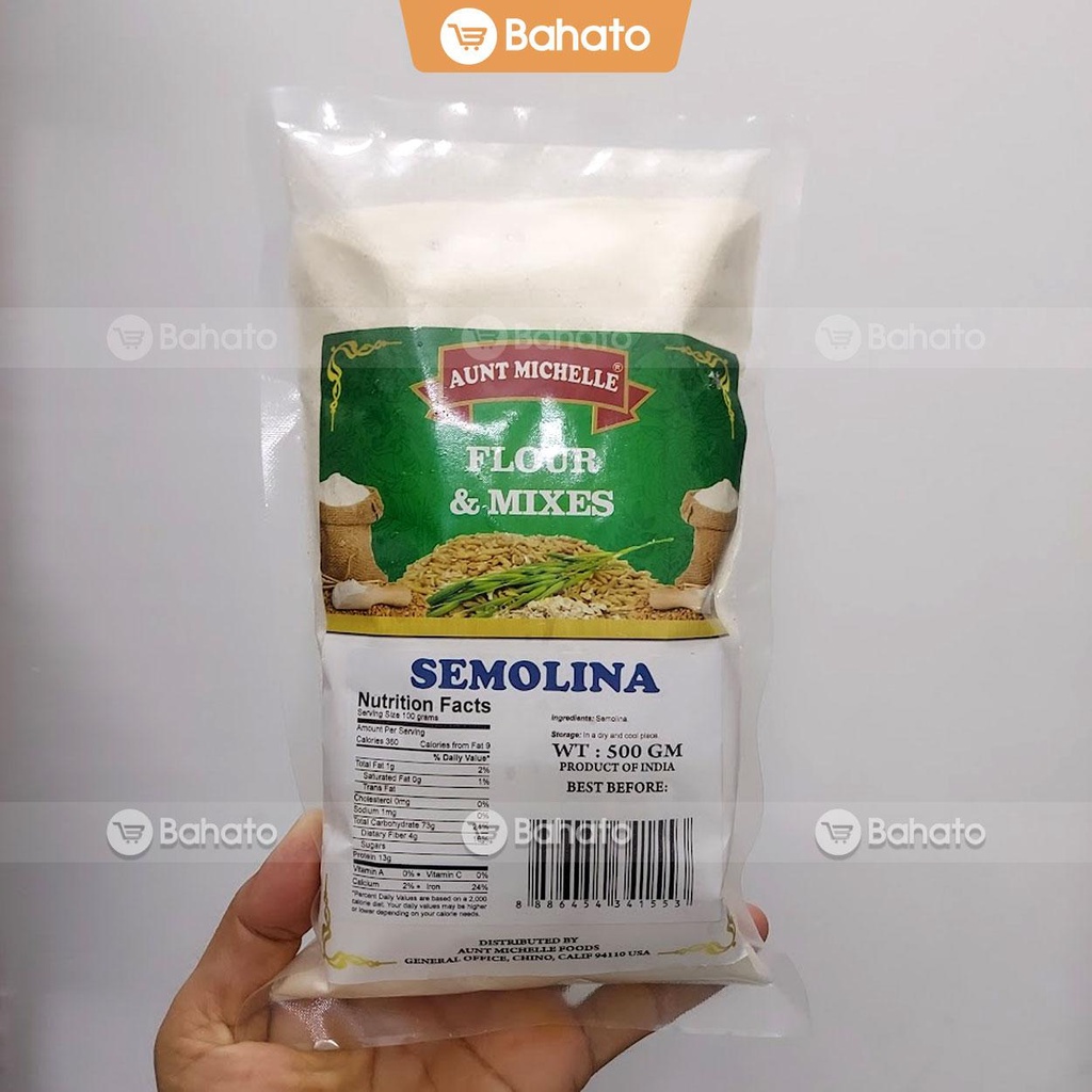 Bột mì Semolina Aunt Michelle gói 500g