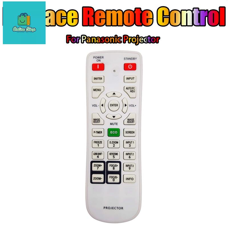 Điều Khiển Từ Xa Thay Thế N2QAYA000039 Máy ChiếU Panasonic PT-EX12K EX16K EX500U EW530 EW630 EZ570U