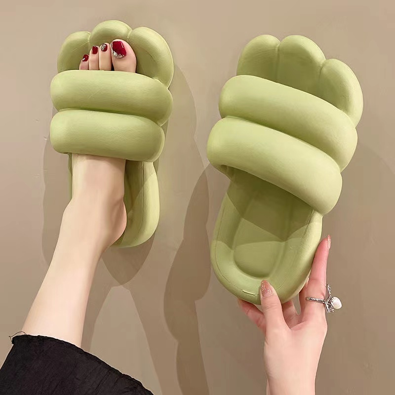 Dép Đi Trong Nhà Bằng EVA Đế Dày Mềm Mại Chống Trượt In Họa Tiết Hoạt Hình Dễ Thương Cho Nam Và Nữ