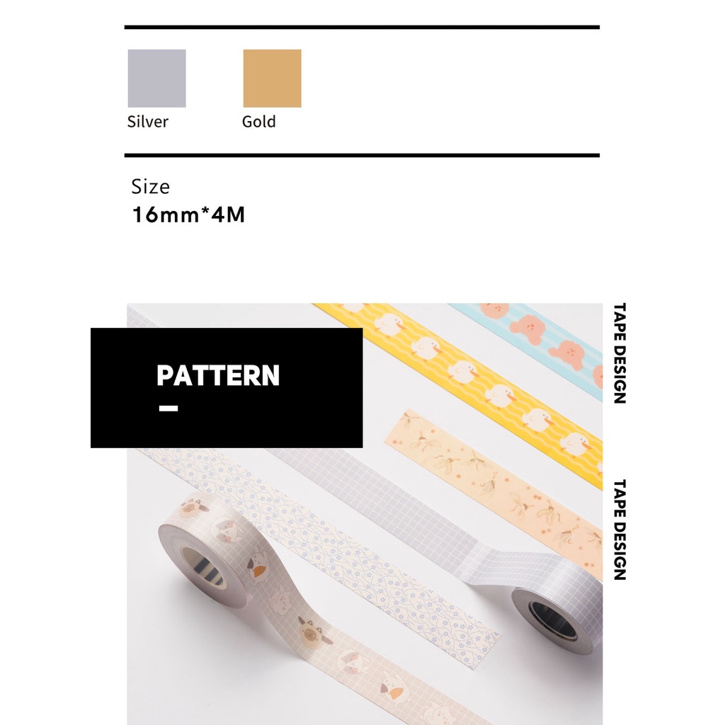 Cuộn Băng Keo 16mm * 4m Chuyên Dụng Cho Máy In Kết Nối Bluetooth MakeID L1-A