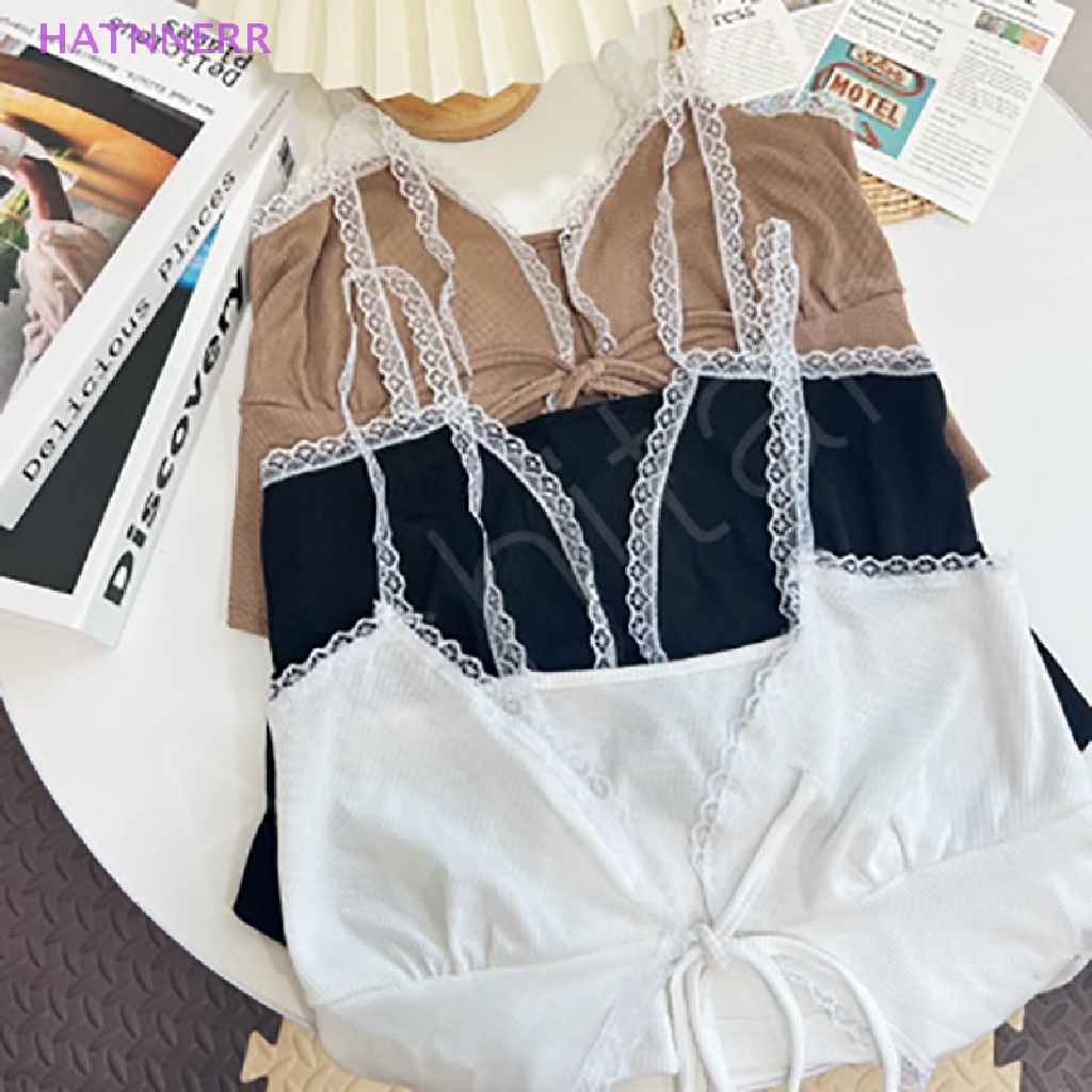 Áo Croptop Hai Dây Màu Trơn Phong Cách Boho Quyến Rũ Cho Nữ Y2k FHS