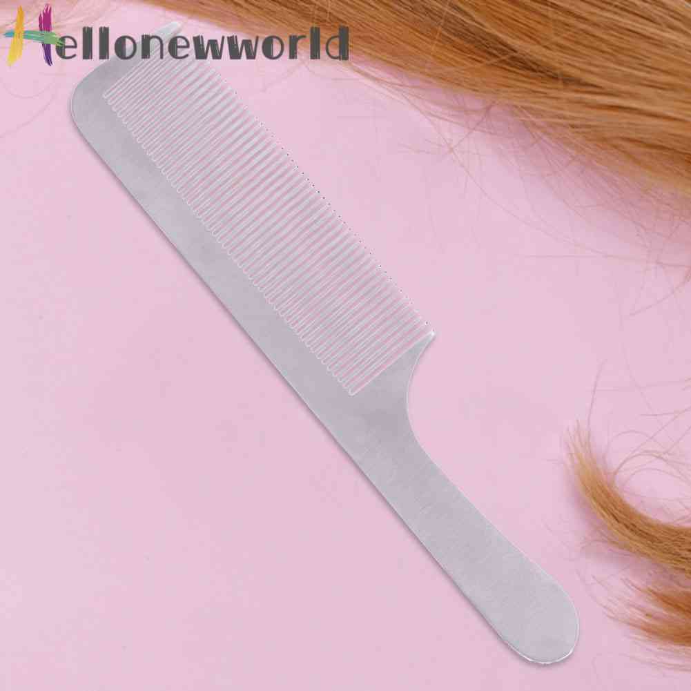 Lược Tạo Kiểu Tóc Chuyên Nghiệp Bằng Thép Không Gỉ Chống Tĩnh Điện