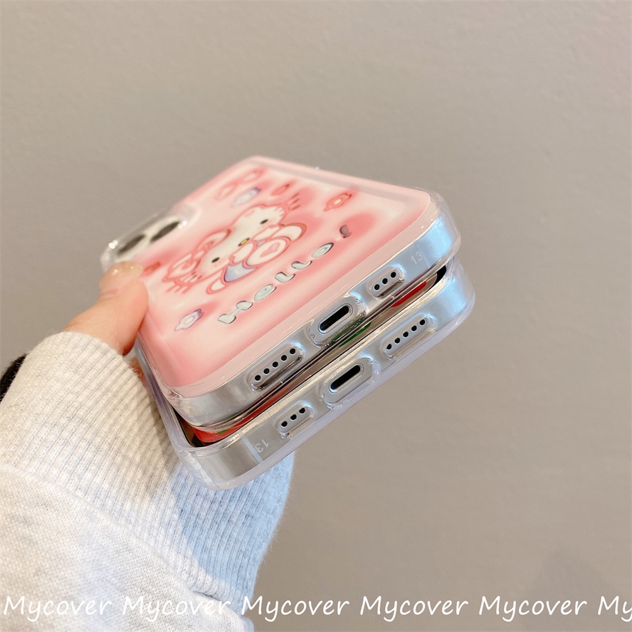 Ốp Điện Thoại Mềm Chống Sốc In Hình Mèo 3D Cho iPhone 14 13 12 11 Pro Max SE2020 X Xr Xs Max 8 7 Plus